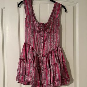 Silk Vanessa Mooney romper